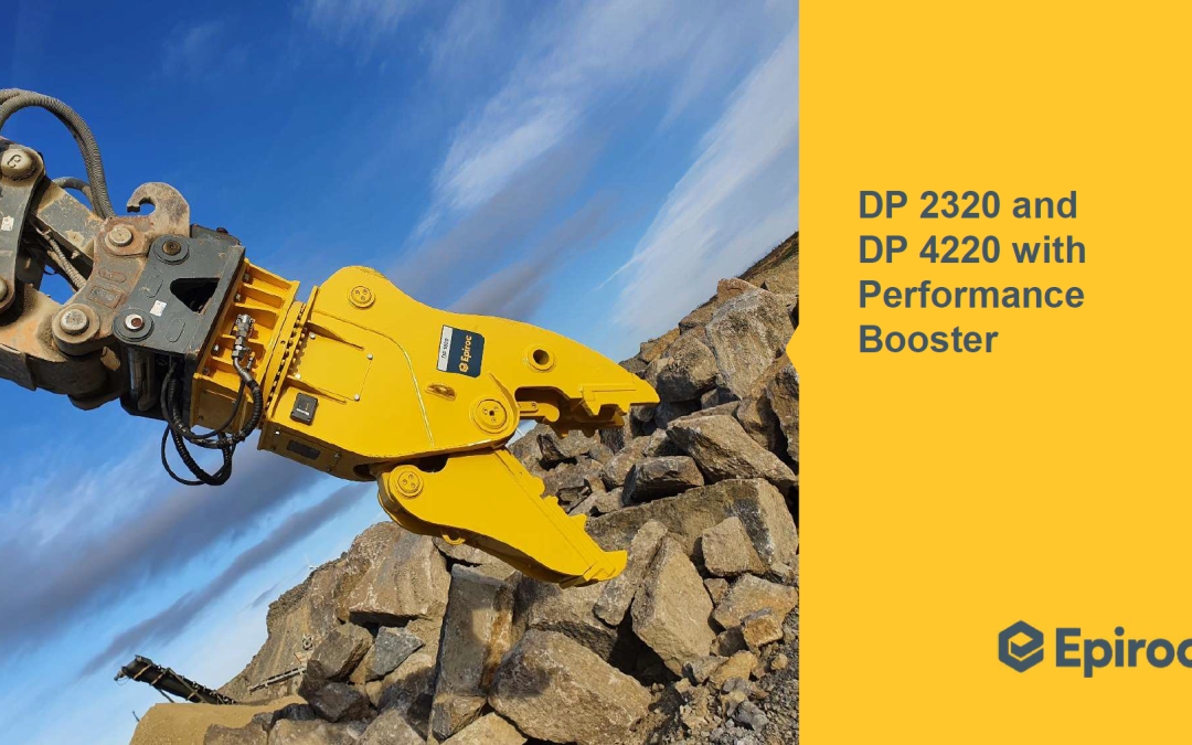 Introducing Epiroc’s Latest Demolition Pulverizers (DP 2320 & DP 4220) Now Available at BAEG!